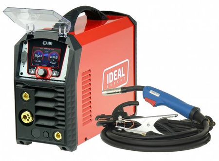IDEAL SPAWARKA EXPERT MIG 201 LCD PÓŁAUTOMAT SPAWALNICZY