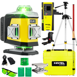 NIVEL CL4G LASER KRZYŻOWY + STATYW + CZUJNIK CLS5 + ŁATA