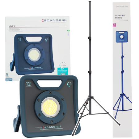SCANGRIP SG490216 NAŚWIETLACZ NOVA 12K + STATYW TRIPOD