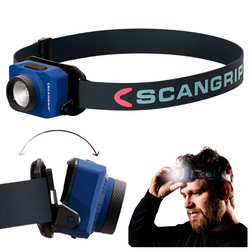 SCANGRIP LATARKA CZOŁOWA 220 LM ZOOM