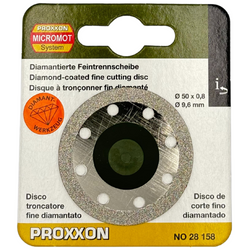 PROXXON PR28158 TARCZA TNĄCA DROBNOZIARNISTA Z POWŁOKĄ DIAMENTOWĄ DO LHW i LHW/A