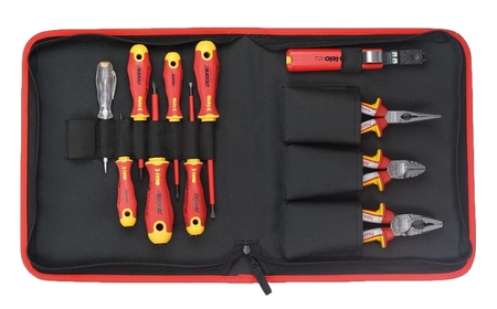 FELO FL41391104 ZESTAW 11 NARZĘDZI DLA ELEKTRYKA W ETUI