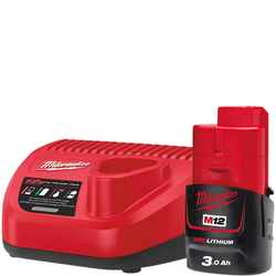 MILWAUKEE ZESTAW NRG-301 M12 B3 C12 C