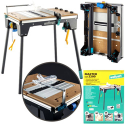 WOLFCRAFT WF6907000 STÓŁ MASZYNOWO-ROBOCZY MASTER CUT 2200