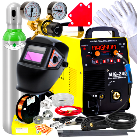 ZESTAW MAGNUM MIG 240 DUAL PULS SPAWARKA MIGOMAT