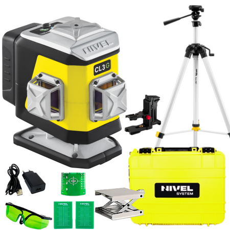 NIVEL CL3G LASER KRZYŻOWY BLUETOOTH + STATYW
