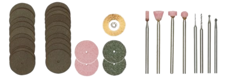 PROXXON PR28430 KOMPLETNY ZESTAW DO FREZOWANIA/WIERCENIA 230/E W WALIZCE Z 34 AKCESORIAMI