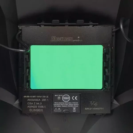 SHERMAN PRZYŁBICA SAMOŚCIEMNIAJĄCA PROFI V4 CZARNA