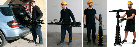 GUIL PODNOŚNIK DO MONTAŻU KLIMATYZACJI ELC 720 DO 125KG H 3.50M NEW