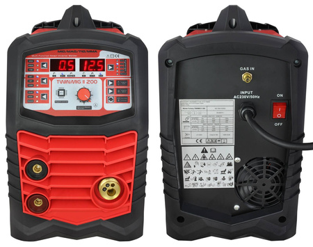 FACHOWIEC PÓŁAUTOMAT SPAWALNICZY 3W1 TWINMIG2 200A SYNERGIA WELDER FANTASY