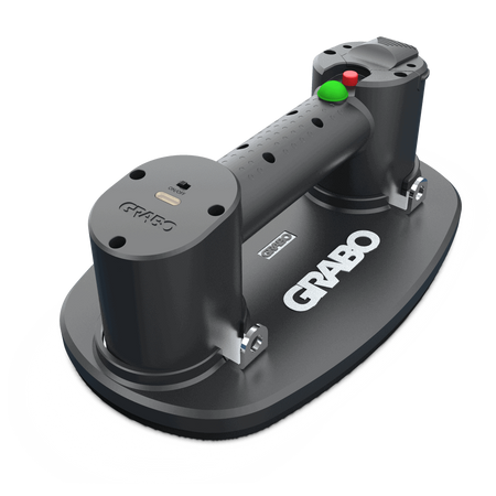 GRABO NEMO CHWYTAKI PRÓŹNIOWE + 2X AKUMULATOR 2,6AH + ŁADOWARKA + TORBA TRANSPORTOWA