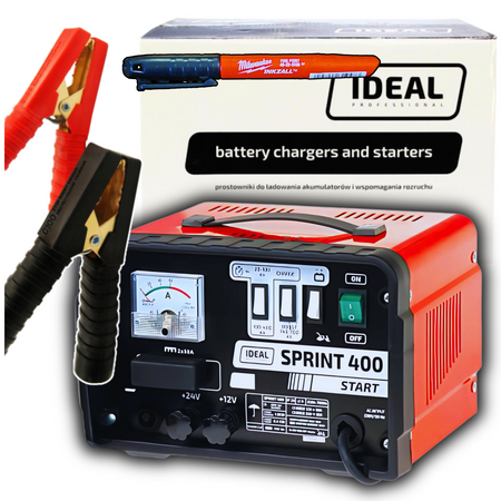 IDEAL PROSTOWNIK SPRINT 400 START 230V 12-24V + marker