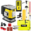 NIVEL SYSTEM LASER KRZYŻOWY CL2R BLUETOOTH + SJJ-M1 EX STATYW + RD800 CZUJNIK + LS24 ŁATA + LP36 TYCZKA