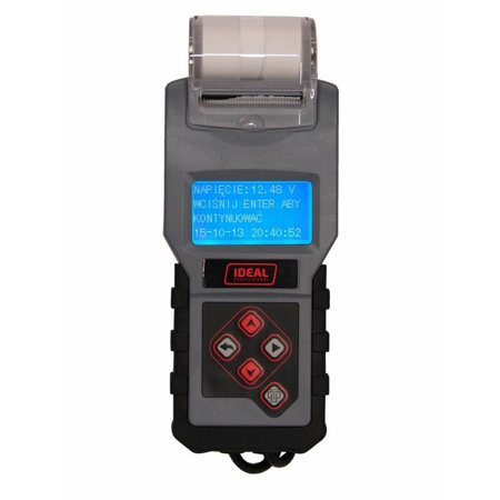 IDEAL BDT4000 TESTER AKUMULATORÓW Z DRUKARKĄ + marker