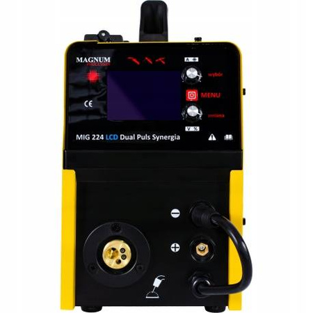 MIGOMAT MAGNUM MIG 224 LCD SYNERGIA 200A DUAL PULS