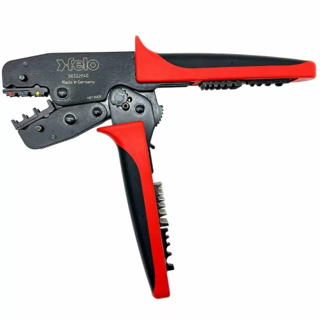 FELO FL58322040 ZACISKARKA DO TULEJEK KABLOWYCH 0,10 - 16 MM2 Z 3 WYMIENNYMI SZCZĘKAMI