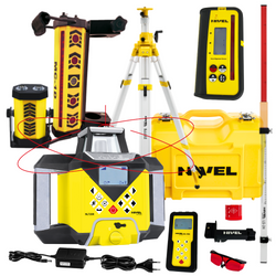 NIVEL SYSTEM NIWELATOR LASEROWY NIVEL NL720 DIGITAL + MC-1D CLAMPS + SJJ32 STATYW + LS24 ŁATA