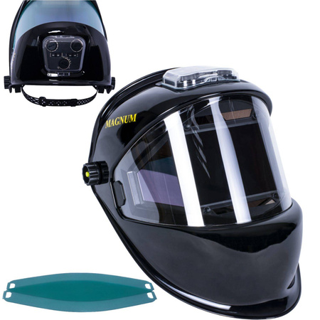 MAGNUM AUTOMATYCZNA PRZYŁBICA PANORAMICZNA BLACK POS-W-PANORAM