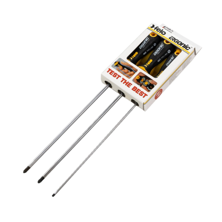 FELO FL40093114 ZESTAW 3 WKRĘTAKÓW ERGONIC 3 CZ.