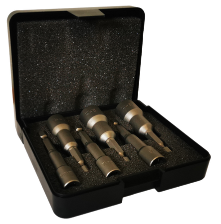 FELO FL03996106 ZESTAW 6 BITÓW NASADOWYCH SW 6/7/8/10/12/13 - DŁ. 66 MM W ETUI