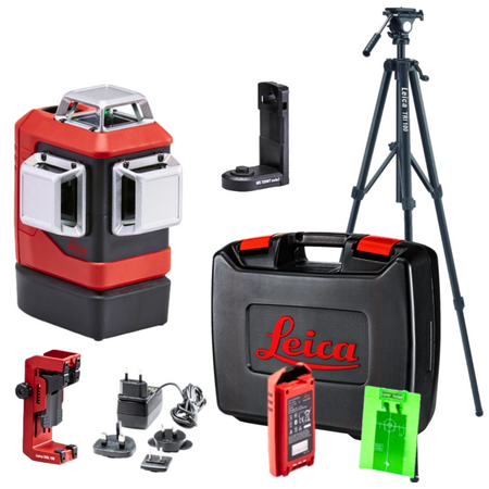 LEICA LINO L6G SET LASER KRZYŻOWY ZIELONY 3X360 + STATYW TRI105