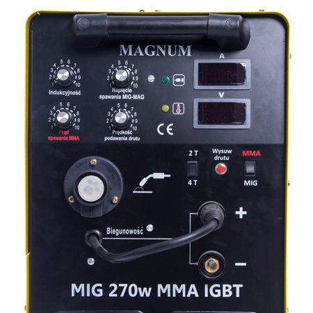 MAGNUM MIG/MAG 270W MMA PÓŁAUTOMAT SPAWALNICZY