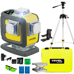 NIVEL SYSTEM LASER KRZYŻOWY CL4D-B BLUETOOTH + SJJ-M1 EX STATYW