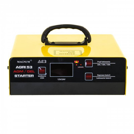 MAGNUM PROSTOWNIK Z ROZRUCHEM AGRI53 AGM/GEL 12/24