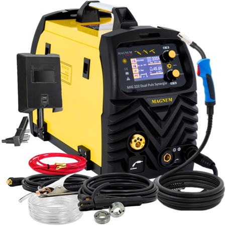 MAGNUM SPAWARKA INWERTOROWA MIGOMAT MIG 222DP SYNERGIA LCD