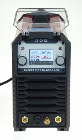 SPAWARKA INWERTOROWA IDEAL EXPERT TIG 220 AC/DC PULSE LCD