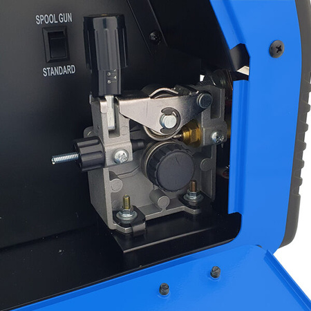 SHERMAN MIG 200 SMART SPAWARKA INWERTOROWA Z KÓŁKAMI I PÓŁKĄ NA BUTLĘ