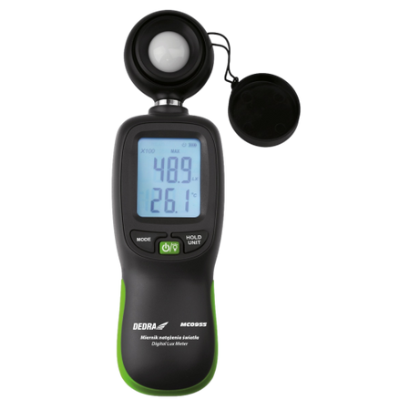 DEDRA MC0955 MIERNIK NATĘŻENIA ŚWIATŁA LUKSOMIERZ