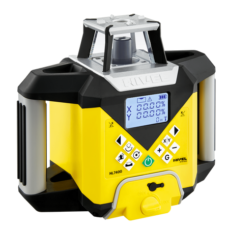 NIVEL SYSTEM NL740G DIGITAL NIWELATOR LASEROWY + SJJ1 STATYW + LS24 ŁATA