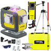 NIVEL SYSTEM LASER KRZYŻOWY CL4D-P BLUETOOTH + SJJ-M1 EX STATYW + CLS4 CZUJNIK + LS24 ŁATA