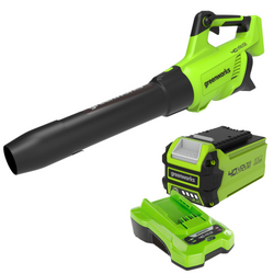 GREENWORKS G40ABII DMUCHAWA 40V BASIC + AKUMULATOR 2AH + ŁADOWARKA