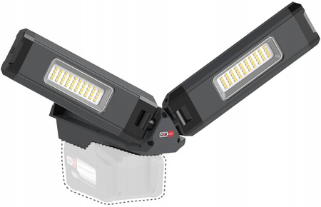 SCANGRIP LAMPA Z DWOMA GŁOWICAMI 2500 LM DUO CONNECT 03.6111C