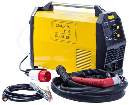 MAGNUM CUT 80 IGBT PRZECINARKA PLAZMOWA 400V + DYSZE + ELEKTRODY + RĘKAWICE OCHRONNE