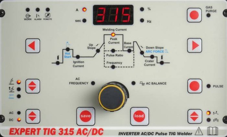 IDEAL SPAWARKA EXPERT TIG 315 AC/DC PULSE