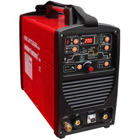WELDER FANTASY SPAWARKA INWERTOROWA MINI JET TIG AC/DC 200 IGBT + UCHWYT PARKER