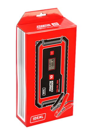 IDEAL PCHARGE10 PRAKTIK CHARGER 10 LCD 6/12V