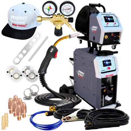 FACHWOEIC PÓŁAUTOMAT SPAWALNICZY PERFECT BI-PULSE 500 TOWER CHŁODNICA 4X4 WELDER FANTASY 400V