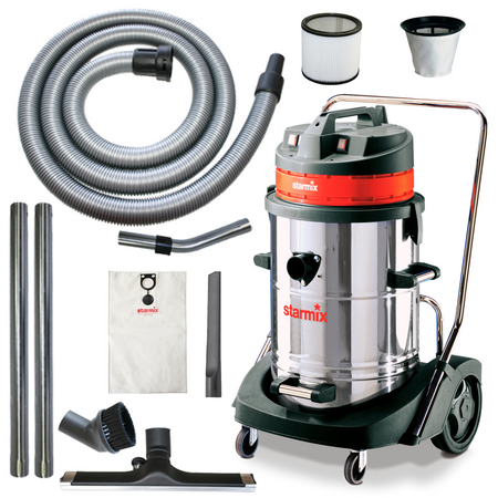 STARMIX ODKURZACZ PRZEMYSŁOWY GS 3078 PZ 3 SILNIKI SX003924