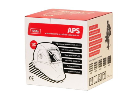 IDEAL PRZYŁBICA AUTOMATYCZNA APS-958I BLACK CZARNA TRUE