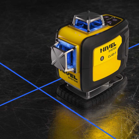 NIVEL SYSTEM LASER KRZYŻOWY CL4D-P BLUETOOTH + SJJ-M1 EX STATYW + LP36 TYCZKA