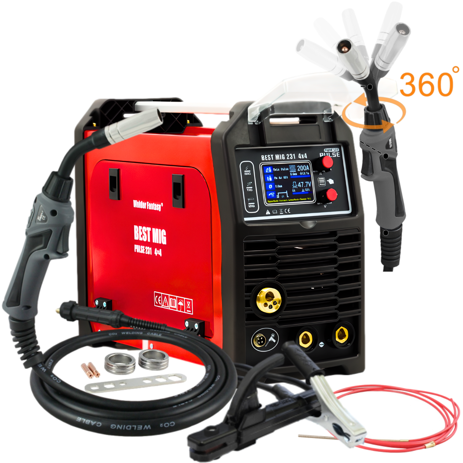 Fachowiec Półautomat spawalniczy Welder Fantasy BEST MIG 231 - Rootex.pl