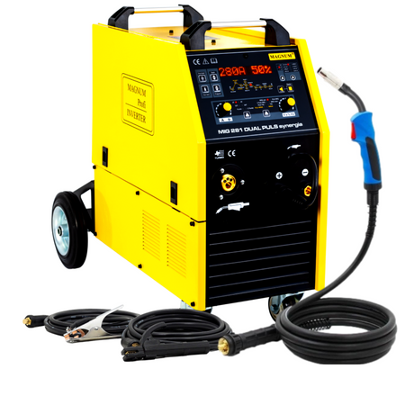MAGNUM MIG/MAG 281 DUAL PULS SYNERGIA SPAWARKA INWERTEROWA