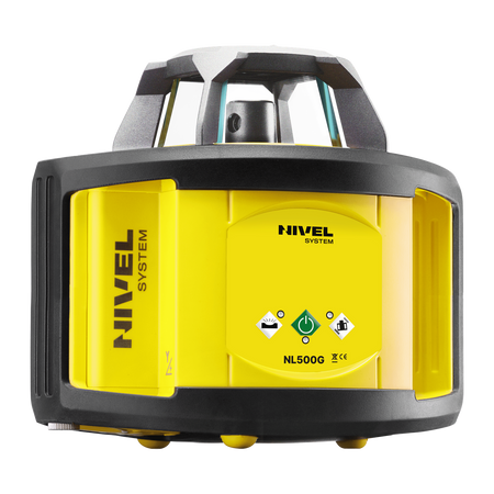 NIVEL SYSTEM NIWELATOR LASEROWY NL500G DIGITAL + SJJ32 STATYW + LS24 ŁATA