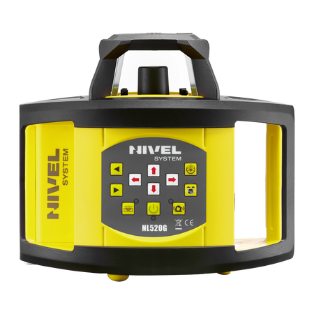 NIVEL SYSTEM NIWELATOR LASEROWY NL520G DIGITAL + SJJ1 STATYW + LS24 ŁATA