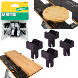 WOLFCRAFT WF6172000 SZCZĘKI ZACISKOWE DO STOŁU 4szt.