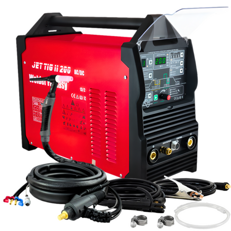 FACHOWIEC SPAWARKA INWERTOROWA JET TIG II AC/DC 200 IGBT PFC WELDER FANTASY+UCHWYT PARKER